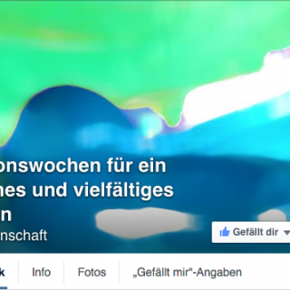 Aktionswochen auch auf Facebook aktiv