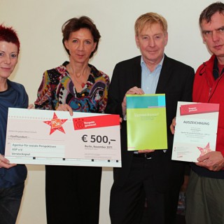 Das Projekt „Versteckspiel“ erhält den BSR-Sonderpreis beim „Respekt gewinnt!“ Wettbewerb