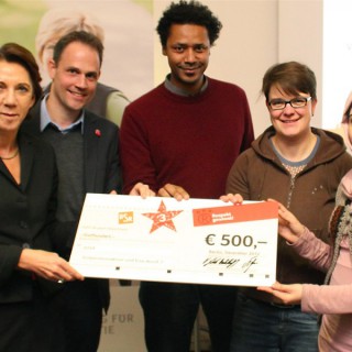 »Respekt gewinnt!« Sonderpreisverleihung 2012 bei der BSR an »Juga«