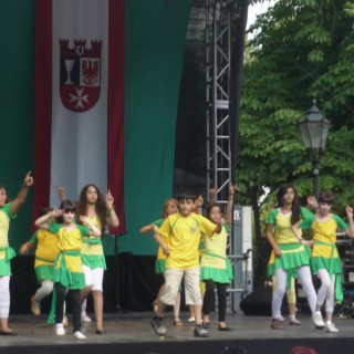 Dançarinos alegres nascente do Spree – Die fröhlichen TänzerInnen von der Spree