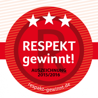 Wir gratulieren: Die Auszeichnungen beim „Respekt gewinnt!“ Wettbewerb 2015/16