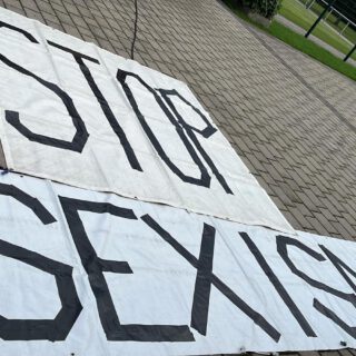 Banner Stop Sexism